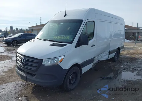 2023 Mercedes-Benz Sprinter 2500 High Roof 4-Cyl Diesel from USA, damaged, VIN W1Y4KCHY3PT146999